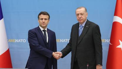Macron'dan Filistin-İsrail açıklaması: Türkiye ile yakın iş birliğindeyiz