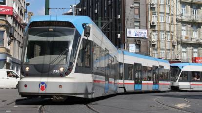 Kabataş - Bağcılar tramvay hattında bazı duraklarda seferler iptal edildi