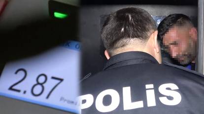 Ehliyetine 2060 yılına kadar el konuldu: Alkollü sürücü 25 kilometre boyunca kaçtı, 8. kez ceza yedi