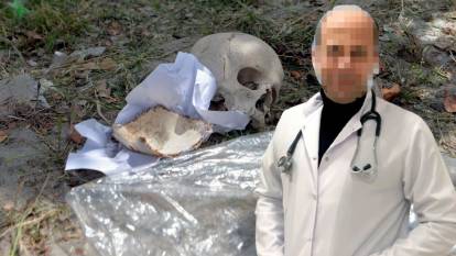 Uzman doktorun evinden kafatası çıktı: Öğrencilerim için saklıyordum