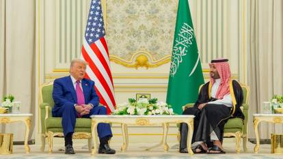 Trump, Suudi Arabistan Veliaht Prensi bin Selman ile görüştü