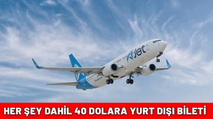 AJet'ten her şey dahil 40 dolara yurt dışı bilet kampanyası: Kapış kapış satılıyor!