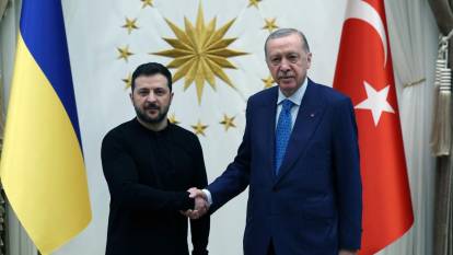 Erdoğan -Zelenski görüşmesi başladı