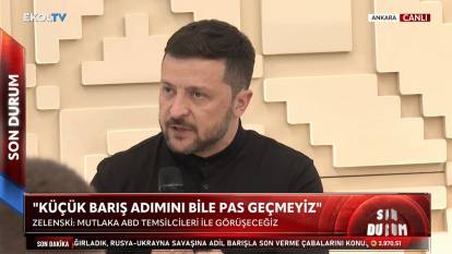 Zelenski: Heyetimiz İstanbul'a gidecek