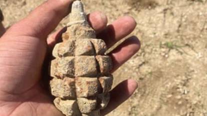 Ankara’da 104 yıllık el bombası bulundu: Patlamadığı ortaya çıktı!