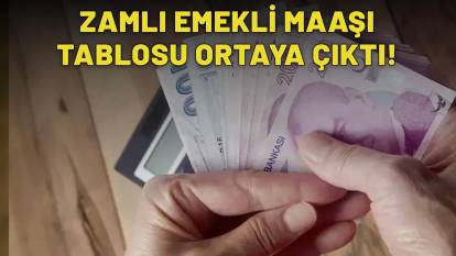 SSK, BAĞ-KUR TEMMUZ 2025 EMEKLİ MAAŞI ORTAYA ÇIKTI: İşte zamlı tablo!