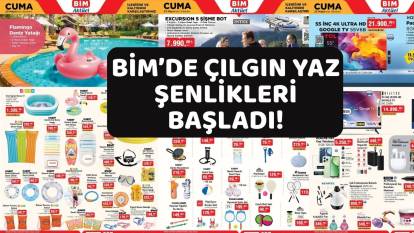 BİM'E 5 KİŞİLİK ŞİŞME BOT GELİYOR: BİM 23 Mayıs indirim kataloğunu duyurdu!
