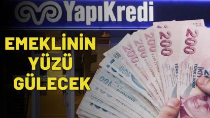 YAPI KREDİ SSK-BAĞ-KUR VE EMEKLİ SANDIĞI EMEKLİSİNİN YÜZÜ GÜLECEK: 25.000 TL IBAN'a yatacak!