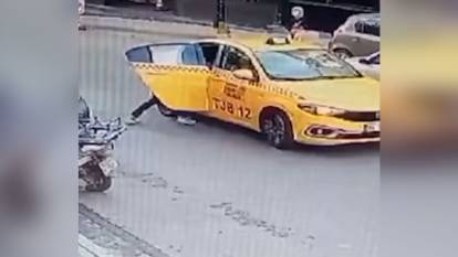 Müşteriyi metrelerce sürüklemişti! O taksici serbest kaldı