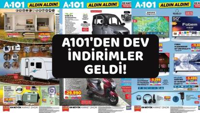 A101'E ÇEKME KARAVAN VE ELEKTRİKLİ MOPED GELİYOR: A101 22 Mayıs 2025 aktüel kataloğunu duyurdu!