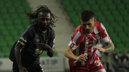 Bandırmaspor, Boluspor'a gol yağdırdı ve avantajı kaptı