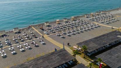 Bodrum Yalıkavak'ta sosyetenin kalbine mavi bayraklı halk plajı: Bakan Ersoy tarih verdi