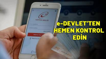 e-DEVLET'TEN HEMEN KONTROL EDİN: Nakit ödemeler hesaplara tak diye geçti!