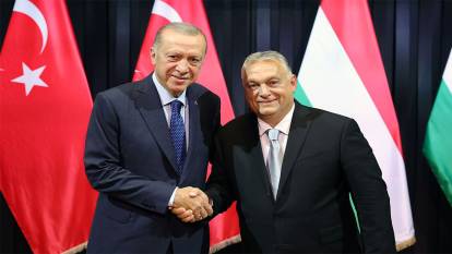 Cumhurbaşkanı Erdoğan Macaristan Başbakanı Orban'ı kabul etti!