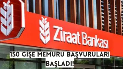 Ziraat bankası 150 gişe memuru alacak! Ziraat Bankası gişe memuru başvuru ve sınav tarihi belli oldu