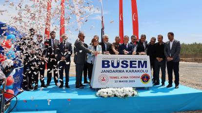 Gaziantep’te önemli proje: BUSEM Karakolu’nun temeli atıldı