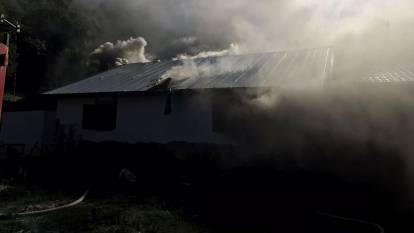 Yayla evinde yangın paniği: 4 kişi hastaneye kaldırıldı