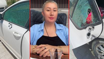 İş insanının park halindeki otomobilini kurşun yağmuruna tuttular