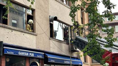 Beyoğlu’nda yangın paniği