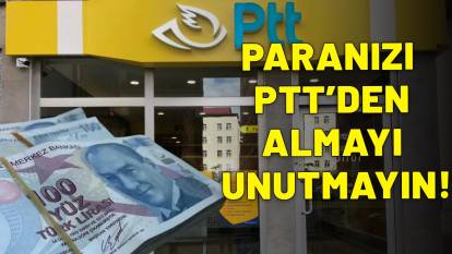 KURBAN BAYRAMI ÖNCESİ MÜJDE: 4664 TLyi PTT'den alabilirsiniz!