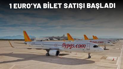 SEYAHAT ETMEK İSTEYENLER ELİNİZİ ÇABUK TUTUN: 1 Euro'ya bilet satışı başladı!