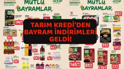 TARIM KREDİ'DEN KURBAN BAYRAMI'NA ÖZEL DEV İNDİRİMLER: 28 Mayıs-9 Haziran indirim kataloğunda yok yok!