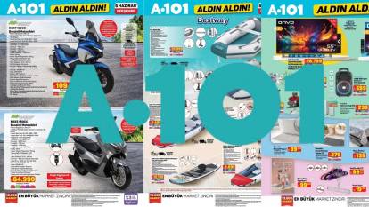 A101'E SPOR BOT VE 150 CC MOTOSİKLET GELİYOR: A101 5 Haziran indirim kataloğu yayımlandı!
