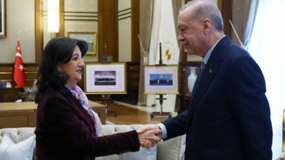 Cumhurbaşkanı Erdoğan'dan Pervin Buldan'a tebrik!
