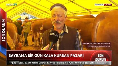 Kurban pazarı bu yıl bereketli: Satışlar yüz güldürdü