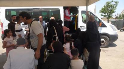 Suriyelilerin geri dönüş yolculuğu sürüyor