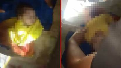 Kendi imkânlarıyla doğurdu: Bebeğini çatıda ölüme terk etti