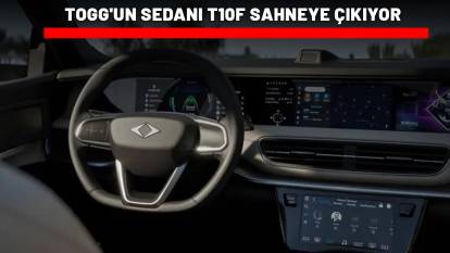 TOGG'UN SEDANI T10F SAHNEYE ÇIKIYOR: İşte güncel fiyat listesi....