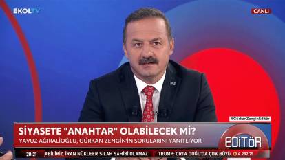 Yavuz Ağıralioğlu Ekol TV’de: Tayyip Bey çok talihli bir adam