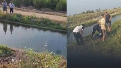 Babalar Günü faciası! Sulama kanalına devrilen araçta baba ve iki kızı yaşamını yitirdi