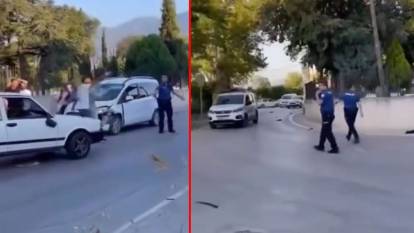 Trafik kazasının ardından tansiyonlar yükseldi: Tartıştığı 5 kişilik aileyi bıçakladı!