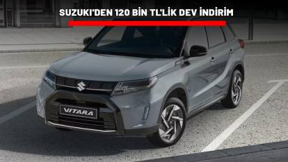 SUZUKI'DEN 120 BİN TL'LİK DEV İNDİRİM: SUV'un fiyatını duyan bayiye koştu!
