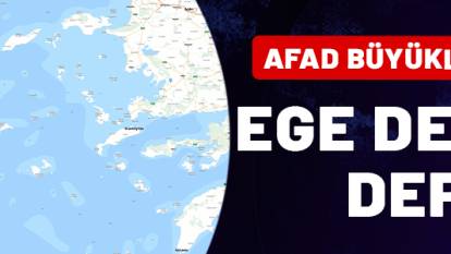 Ege Denizi'nde deprem: AFAD büyüklüğünü açıkladı