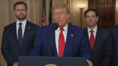Trump'tan saldırı sonrası ilk açıklama: İran barış yapmak zorunda