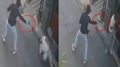 Kahvehane önünde kanlı pusu! Art arta silahını ateşledi