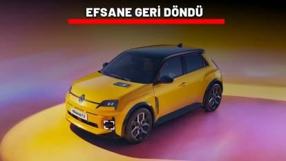 EFSANE GERİ DÖNDÜ RENAULT 5 E-TECH TÜRKİYE'DE YOLLARDA: Fiyatı ve detaylar belli oldu