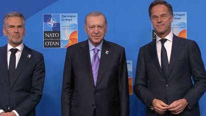 Cumhurbaşkanı Erdoğan NATO Liderler Zirvesi'nde
