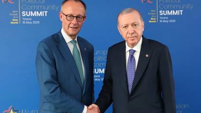 Merz'den Cumhurbaşkanı Erdoğan'a teşekkür!