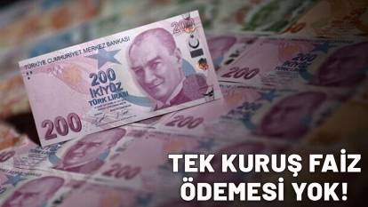TEK KURUŞ FAİZ ÖDEMEK YOK: 75.00 TL anında IBAN'a geçiyor!