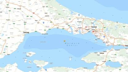 Büyükçekmece açıklarında deprem: AFAD büyüklüğünü açıkladı