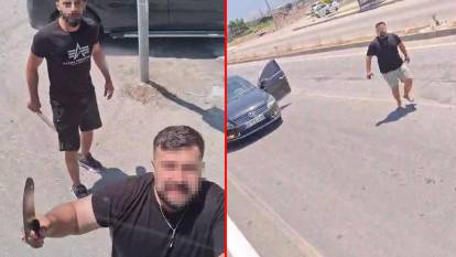 Yol verme tartışmasında satırla saldırdılar: Canını zor kurtardı!