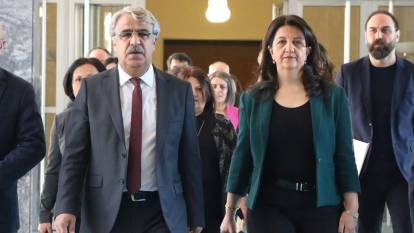 DEM Parti heyetinden TBMM Başkanı Kurtulmuş'a ziyaret