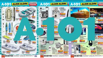 A101'E BAKMAYAN ÇOK ŞEY KAÇIRIR: A101 26 Haziran "Aldın Aldın" kataloğu yayınlandı. Puma ayakkabı ve şişme bot geliyor!