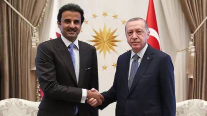 Cumhurbaşkanı Erdoğan, Katar Emiri Sani ile görüştü