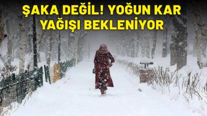 GÖRDÜKLERİNİZE İNANAMAYACAKSINIZ: Pazar ve pazartesi gecesi yoğun kar yağışı bekleniyor!