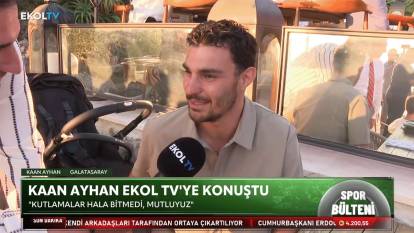Galatasaray şampiyonluğunu kutluyor: Kaan Ayhan’dan Ekol TV’ye açıklama